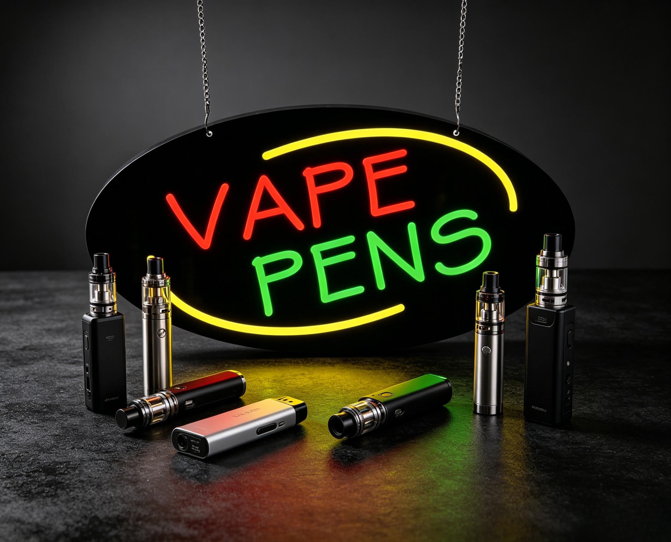 Neonowy znak LED do e-papieros – Vaping Store recenzja i cena